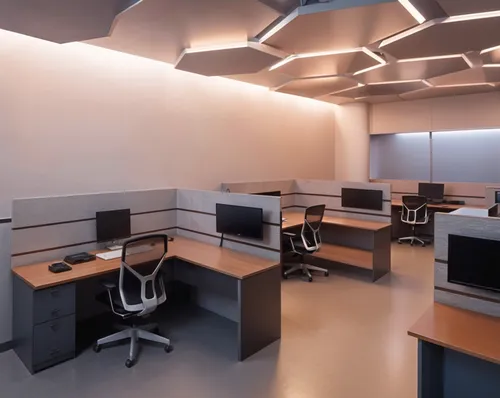 blur office background,3d rendering,piramal,modern office,desks,furnished office