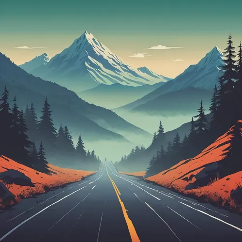 mountain highway,mountain road,mountain pass,open road,roads,the road,long road,mountains,alpine drive,alpine route,road,forest road,winding roads,road to nowhere,steep mountain pass,landscape background,highway,road forgotten,coastal road,mountain scene,Illustration,Vector,Vector 02