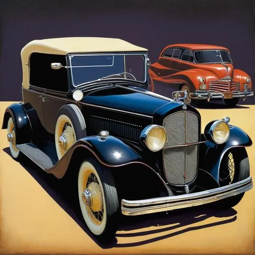 packard four hundred,1935 chrysler imperial model c-2,bugatti royale,automobiles,vintage cars,ford motor company,american classic cars,packard 200,hispano-suiza h6,classic cars,illustration of a car,morris eight,1930 ruxton model c,ford model a,packard clipper,chrysler airflow,packard patrician,cadillac de ville series,ford landau,packard caribbean,Illustration,Realistic Fantasy,Realistic Fantasy 05