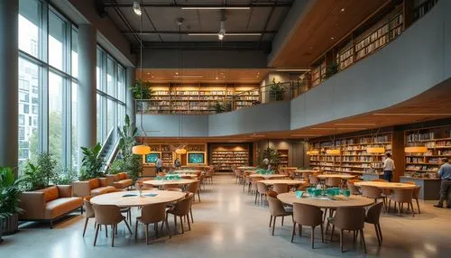 bibliotheek,staatsbibliothek,reading room,bibliothek,bibliotheque,bibliotheca,library,libraries,kaust,hallward,university library,bookbuilding,interlibrary,snohetta,periplus,embl,atrium,atriums,bobst,biblioteca,Photography,General,Realistic