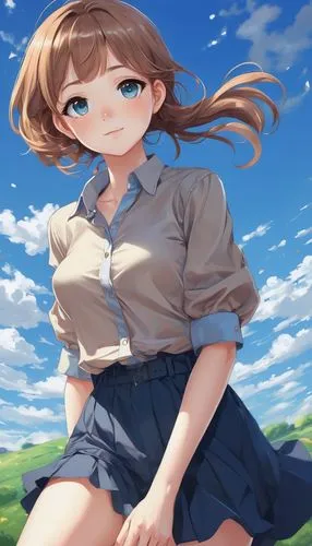 maya,spring background,summer background,sky,honolulu,tsumugi kotobuki k-on,nagasaki,summer sky,blue sky clouds,springtime background,mikuru asahina,blue sky,transparent background,landscape background,clear sky,school skirt,in the field,hong,on the grass,french digital background