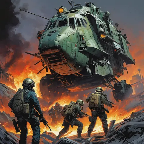 landing craft mechanized,marine expeditionary unit,landing craft,lost in war,boeing ch-47 chinook,landing ship  tank,combat vehicle,marines,game illustration,medium tactical vehicle replacement,patrol,troopship,storm troops,theater of war,united states marine corps,dock landing ship,us army,tank ship,children of war,m113 armored personnel carrier,Conceptual Art,Fantasy,Fantasy 08