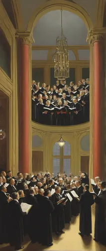 orchestra,philharmonic orchestra,choral,church choir,symphony orchestra,choir,church painting,school of athens,us supreme court,chorus,orchesta,carmelite order,lecture hall,choir master,the order of cistercians,music society,concert hall,konzerthaus,jury,orchestra division,Conceptual Art,Sci-Fi,Sci-Fi 16