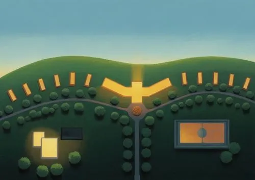 pixeljunk,tearaway,solar field,microworlds,thatgamecompany,hyrule,Art,Artistic Painting,Artistic Painting 48