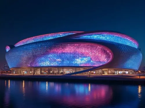 guggenheim museum,narodowy,globen,esteqlal,futuristic art museum,philharmonie,elbphilharmonie,musical dome,dongdaemun,autostadt wolfsburg,kaust,ordos,mercedes-benz museum,darmstadtium,concert hall,baku,fulldome,danube centre,concert venue,night view of red rose,Photography,General,Realistic