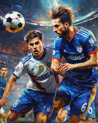 fifa 2018,real madrid,game illustration,european football championship,derby,soccer,birria,soccer kick,costa,players,uefa,cracks,soccer team,wall & ball sports,soccer ball,oil painting on canvas,the fan's background,footballer,children's soccer,net sports,Illustration,Paper based,Paper Based 11