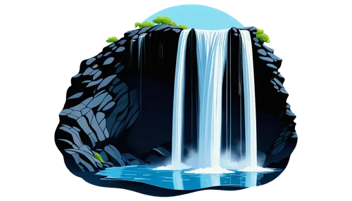 waterfall,water fall,water falls,waterval,waterfalls,green waterfall,brown waterfall,tower fall,bridal veil fall,falls,cascade,cascada,fountain,water flowing,cascading,fountain pond,water flow,mountain spring,water wall,waterpower,Illustration,Black and White,Black and White 31