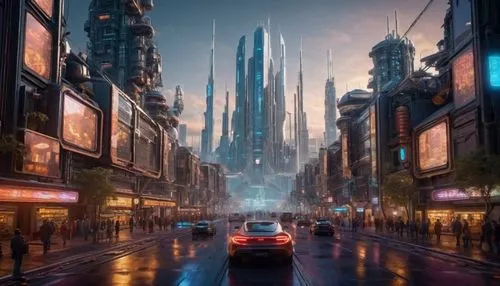 coruscant,cybercity,coruscating,metropolis,futuristic landscape,fantasy city,cybertown,minbari,theed,dystopian,cyberpunk,kinkade,futuristic,barrayaran,cityscape,eberron,uzala,sci - fi,futuristic architecture,skylstad