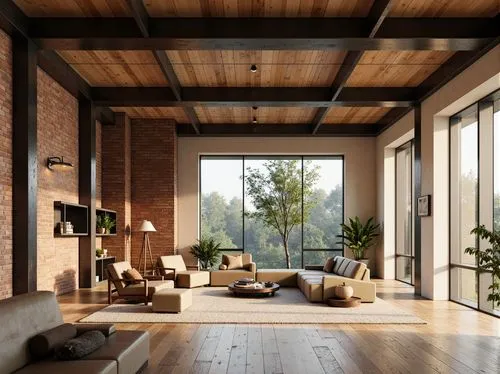 loft,living room,modern living room,wooden windows,livingroom,wooden beams,interior modern design,modern room,hardwood floors,home interior,modern decor,minotti,wood window,wooden floor,wood floor,sitting room,contemporary decor,interior design,sunroom,lofts