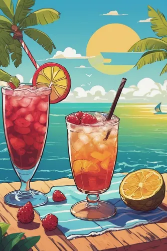 summer background,fruitcocktail,tropical drink,summer icons,coconut drinks,beach background,fruit cocktails,sangria,beach bar,tropical beach,colorful drinks,watercolor cocktails,rum swizzle,tropical sea,beach scenery,summer foods,summer fruit,cocktails,fruits icons,dream beach,Illustration,Paper based,Paper Based 27