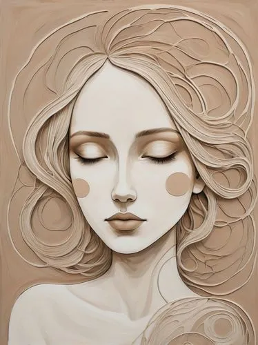 rone,art deco woman,diwata,white lady,vanderhorst,gesso,Illustration,Black and White,Black and White 12