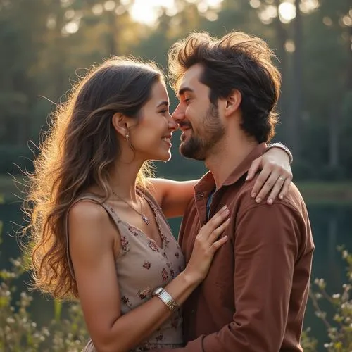 couple goal,romantic portrait,loving couple sunrise,beautiful couple,romantic look,vintage man and woman