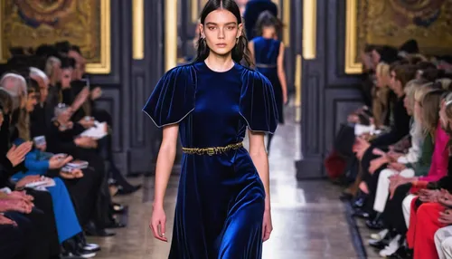 dress walk black,dark blue and gold,mazarine blue,tisci,menswear for women,runway,w 21,navy,catwalk,navy blue,cobalt blue,versace,royal blue,majorelle blue,hallia venezia,blue pushcart,gilt edge,valentino,gold foil 2020,fashion design,Art,Classical Oil Painting,Classical Oil Painting 22