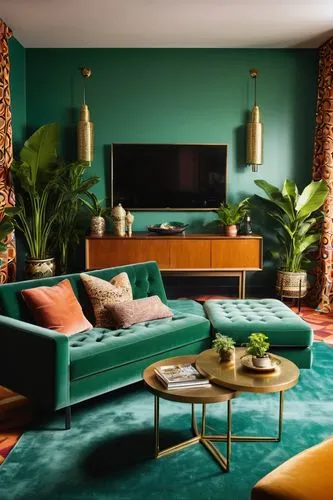 mid century modern,mahdavi,teal and orange,mid century,mid century house,apartment lounge,turquoise leather,turquoise,tropicana,midcentury,modern decor,interior decor,livingroom,color turquoise,tropical greens,contemporary decor,living room,sofa set,interior decoration,tropical house,Conceptual Art,Daily,Daily 20