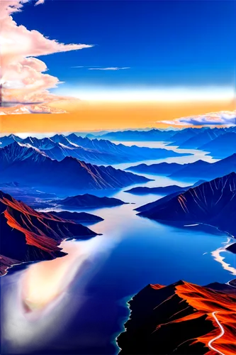 mountain valleys,world digital painting,crater lake,volcanic landscape,dune landscape,virtual landscape,over the alps,mountain sunrise,river delta,mountainous landscape,futuristic landscape,japanese alps,landscape background,river landscape,mountain landscape,lake baikal,desert landscape,japanese mountains,windows wallpaper,alpine landscape,Art,Artistic Painting,Artistic Painting 44