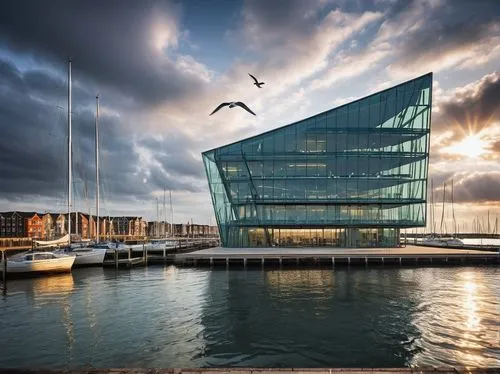 harpa,dockland,snohetta,filmmuseum,bjarke,glass facade,aarhus,glass building,autostadt wolfsburg,aalborg,morphosis,house of the sea,vinoly,bremerhaven,gdynia,glass facades,stavanger,libeskind,pierhead,bergenhus,Illustration,Abstract Fantasy,Abstract Fantasy 06