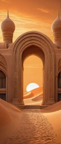 agrabah,arabic background,ramadan background,tatooine,theed,desert background,geonosis,arrakis,background design,desert landscape,capture desert,semidesert,archways,3d background,sahara desert,gateway,desert desert landscape,doorways,ghudayer,libyan desert,Illustration,Realistic Fantasy,Realistic Fantasy 31