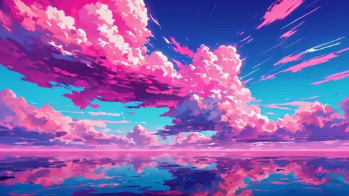 sky,clouds - sky,purple landscape,skies,acid lake,clouds,sky clouds,cotton candy,vapor,virtual landscape,futuristic landscape,unicorn background,skyscape,art background,landscape background,fantasy landscape,cloud,colorful background,cloudscape,epic sky,Conceptual Art,Daily,Daily 21