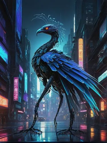 3d crow,blue peacock,cyberpunk,night bird,magpie,peacock,birds of prey-night,corvidae,masquerade,blue parrot,avian,nocturnal bird,fantasia,raven bird,crane-like bird,corvus,bird kingdom,drexel,crow-like bird,black raven,Illustration,Abstract Fantasy,Abstract Fantasy 21