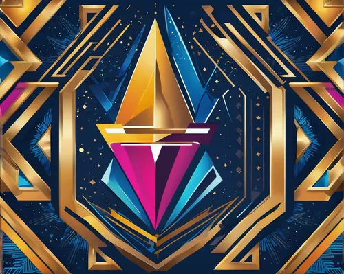 ethereum icon,triangles background,art deco background,ethereum logo,award background,diamond background,diamond wallpaper,prism ball,colorful foil background,life stage icon,zigzag background,crown icons,dribbble icon,diamond border,star card,dribbble,dribbble logo,art deco border,vector graphic,art deco,Illustration,Vector,Vector 16