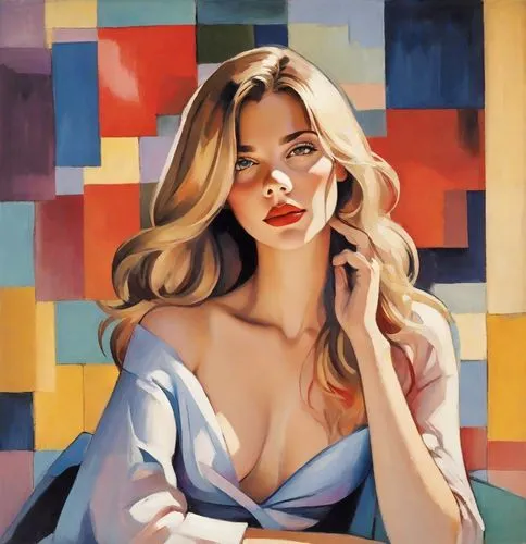 wesselmann,vettriano,whitmore,vanderhorst,woman sitting,guenter,Digital Art,Poster