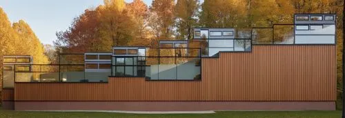 corten steel,hejduk,cubic house,aalto,eisenman,louver,tugendhat,bauhaus,modern house,corbu,passivhaus,mondriaan,rietveld,modern architecture,cantilevered,lohaus,cube house,metal cladding,mid century h