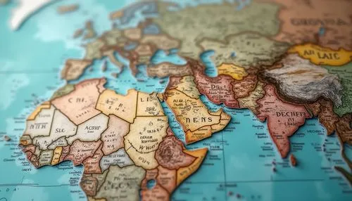 globalizing,map of the world,continents,african map,robinson projection,earth in focus