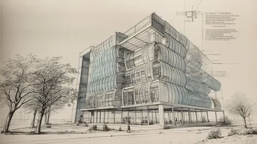 tower megalopolis section to scale based on altered carbon,an architectural diagram of a building,unbuilt,bunshaft,renderings,koolhaas,bobst,kimmelman,Unique,Design,Blueprint