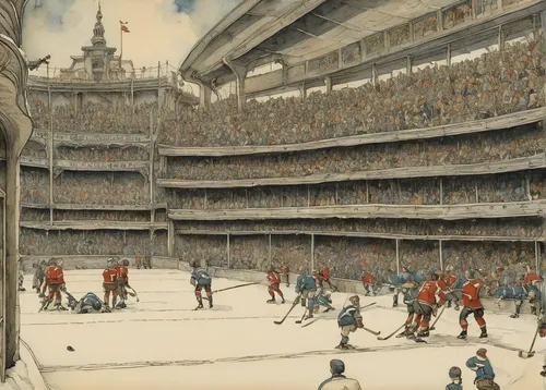 Imagine a breathtaking sports surge that left everyone in awe.,roman coliseum,indoor american football,ice hockey,coliseum,indoor games and sports,italy colosseum,colloseum,rink bandy,the globe,colise