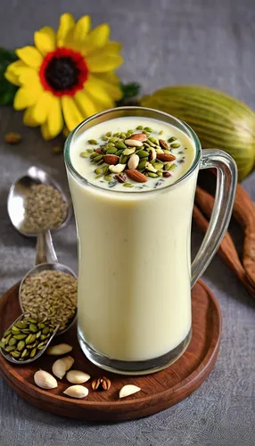 sheer khurma,vichyssoise,corn chowder,zabaione,velouté sauce,kheer,béarnaise sauce,cream of mushroom soup,crème anglaise,avgolemono,raita,cullen skink,corn crab soup,cream of pumpkin soup,avena,bisque,lassi,leek soup,hemp milk,kadhi,Photography,General,Realistic