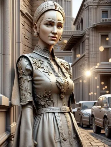 girl in a historic way,tymoshenko,afrofuturism,automaton,woman sculpture,artist's mannequin,wooden mannequin,fembot,metropolis,joan of arc,archduchess,amidala,ancient egyptian girl,padme,automatica,mannikin,hypatia,head woman,metropolitan,putina