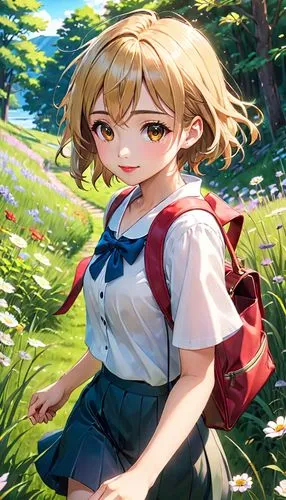 darjeeling,chihiro,sakamaki,nagisa,kururi,yachi,kaede,toga,ritsuko,takanashi,shipka,mayapuri,minako,emi,spring background,printemps,tarmugi,michiru,springtime background,sakura background,Anime,Anime,Realistic