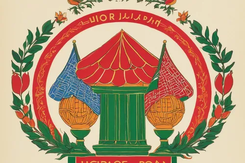 Craft an emblem that showcases the spirit of 'Jordan' in a vibrant sports arena.,qom province,khamsa,yogyakarta,crest,national emblem,zoroastrian novruz,bookplate,eisteddfod,national coat of arms,jeru