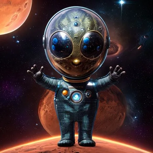 space suit, cute, alien, photorealistic, scales, fur, mars, space, cosmic, reptile, big eyes,cosmonaut,spaceman,astronaut,space suit,spacesuit,et,inner planets,space-suit,spacefill,extraterrestrial,ro