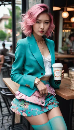 woman drinking coffee,barista,retro woman,woman at cafe,espresso,tea,woman with ice-cream,coffee background,harajuku,cappuccino,retro women,tea zen,woman in menswear,sewing pattern girls,retro girl,mocaccino,clover jackets,business woman,tea drinking,neon coffee,Photography,General,Natural