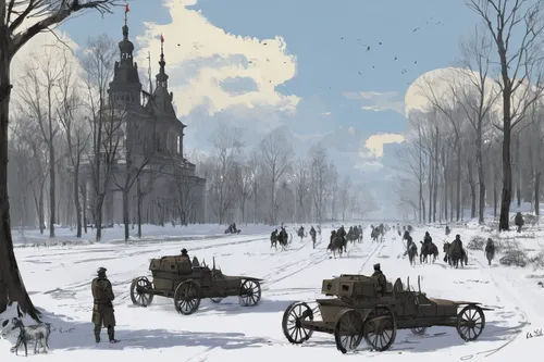 russian winter,petersburg,stalingrad,orders of the russian empire,leningrad,winter service,second world war,first world war,warsaw uprising,snow scene,game illustration,winter landscape,winter village,world war 1,peter-pavel's fortress,cossacks,in the winter,siberia,kremlin,winter morning,Conceptual Art,Daily,Daily 35