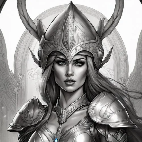 thundra,jaina,dark elf,thorhild,female warrior,zauriel