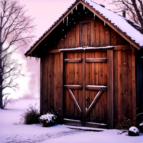 outbuilding,winter house,privies,wooden hut,garden shed,shed,outhouse,vinter,wooden house,wooden door,old barn,outhouses,snow scene,sheds,outbuildings,woodshed,winter background,winterland,log cabin,snow house,Art,Artistic Painting,Artistic Painting 06