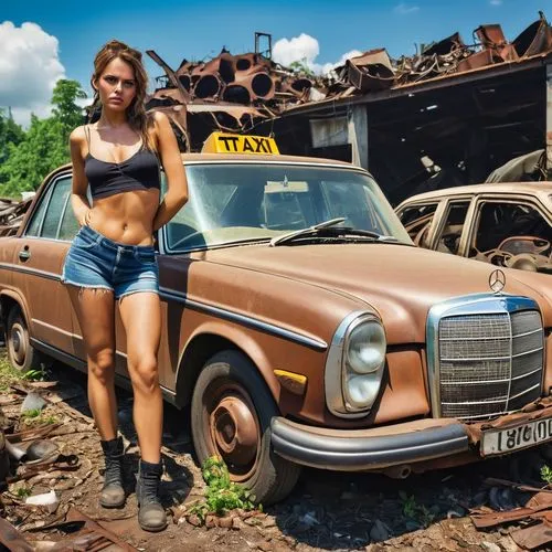 lada,mercedes benz w123,moskvich,old abandoned car,girl and car,scrap car,audi 100,ford taunus,abandoned car,opel captain,mercedes 180,opel olympia,scrapped car,rusty cars,mercedes 300,scrapyard,opel record,car repair,volga car,rust truck