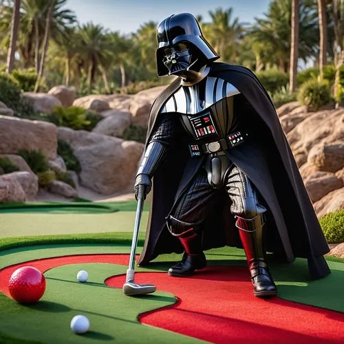 miniature golf,darth vader,mini-golf,pool player,mini golf,darth wader,vader,blackball (pool),mini golf course,golf equipment,golf putters,snooker,carom billiards,golf hotel,bar billiards,golf resort,billiards,golf player,billiard ball,speed golf,Photography,General,Natural