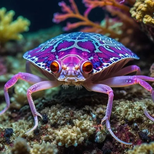 ten-footed crab,banggai,red cliff crab,marine animal,sea life underwater,sea animals,Photography,General,Realistic