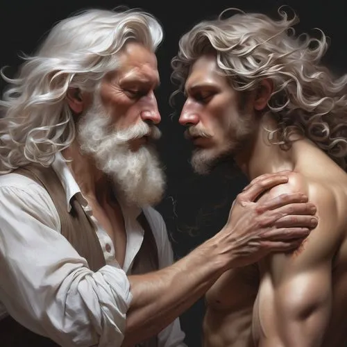 lauridsen,borgman,lenkiewicz,heatherley,celeborn,man and boy,solimena,satyrs,man portraits,graybeards,coppelius,gilsig,elder man,male elf,silvain,hyperrealism,male poses for drawing,mesmerism,portraitists,menfolk,Conceptual Art,Fantasy,Fantasy 01