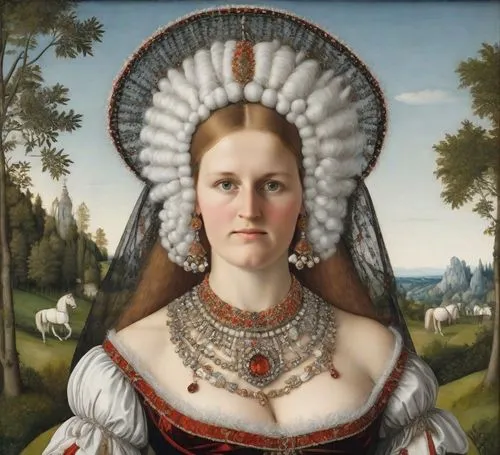 cranach,bronzino,salzgeber,portrait of a woman,bellini,perugino,portrait of a girl,dossi,woman holding pie,netherlandish,nergaard,mezzosoprano,parmigianino,fraulein,bavarian swabia,memling,duerer,bornholmer margeriten,colombina,eckersberg