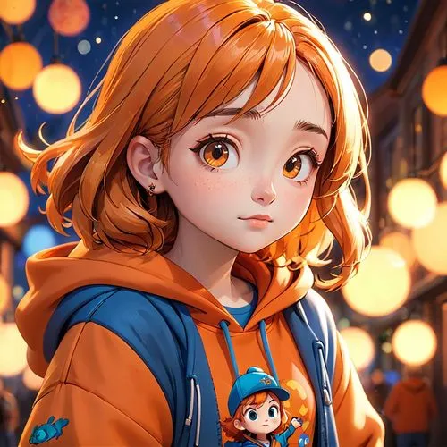 clementine,nami,nora,cinnamon girl,cg artwork,hinata,kids illustration,honoka,girl with speech bubble,cute cartoon character,vector girl,nemo,orange,kumquat,illustrator,children's background,daphne,orange color,child portrait,marmalade,Anime,Anime,Cartoon