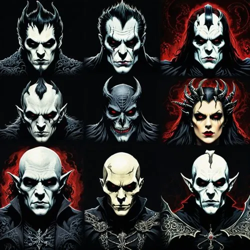 malekith,volturi,hordak,villanos,madhouses,lacedaemonians,Illustration,Realistic Fantasy,Realistic Fantasy 46