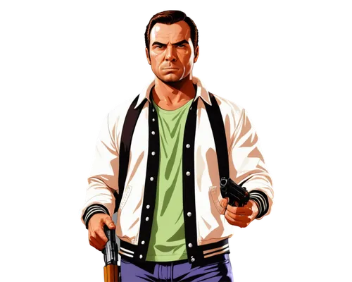 man holding gun and light,vector illustration,action hero,sci fiction illustration,john doe,game illustration,holding a gun,action-adventure game,main character,vector art,gangstar,riddler,colt,green jacket,angry man,chuck,wpap,game character,male character,golfer,Illustration,Vector,Vector 19