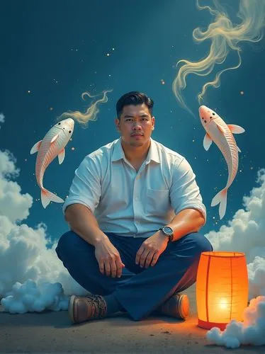 jianfeng,conceptual photography,imaginasian,trungpa,asian lamp,business angel,Illustration,Realistic Fantasy,Realistic Fantasy 46