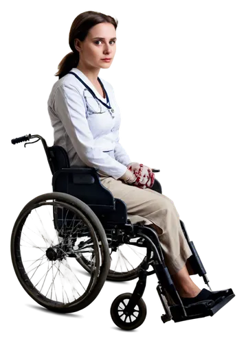 Creepy atmosphere, abandoned asylum setting, dimly lit, eerie shadows, old worn-out walls, rusty medical equipment, broken wheelchairs, ghostly figure in background, pale skin, dark circles under eyes