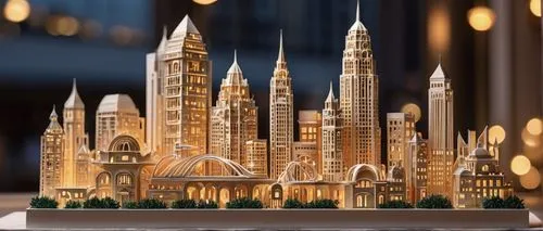 dubailand,emaar,stephansdom,maquette,lego city,city skyline,city buildings,dubia,city cities,3d rendering,dubay,milan cathedral,spires,city scape,chrysler building,baldacchino,toothpicks,cityscapes,showpieces,fantasy city,Unique,Paper Cuts,Paper Cuts 09