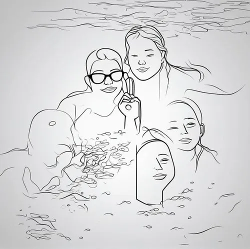 shishamo,message in a bottle,the people in the sea,water-leaf family,tubers,swimming people,kawaii people swimming,nesting doll,sewol ferry,sewol ferry disaster,mermaids,nesting dolls,staff video,digi